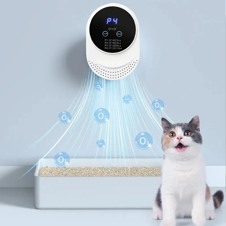 Smart Pet Odor Eliminator &amp; Ozone Air Purifier
