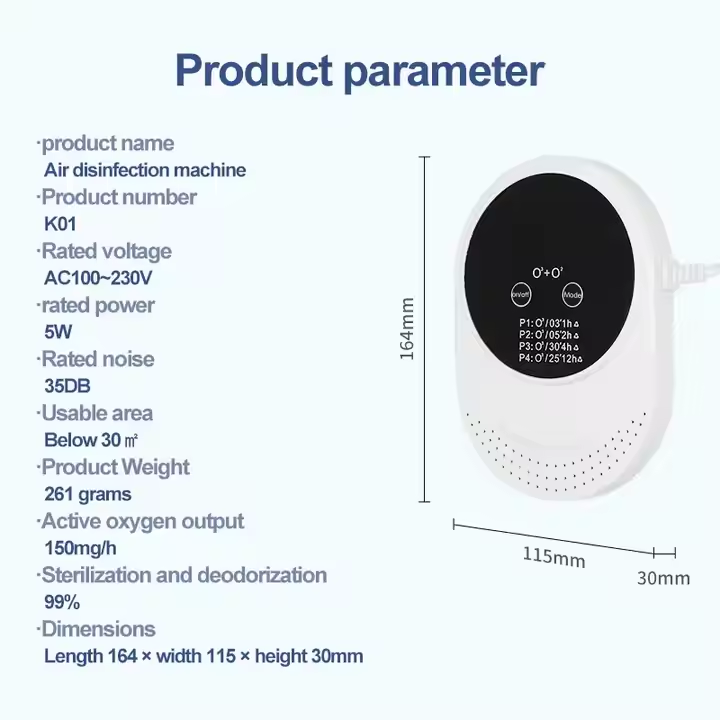 Smart Pet Odor Eliminator &amp; Ozone Air Purifier